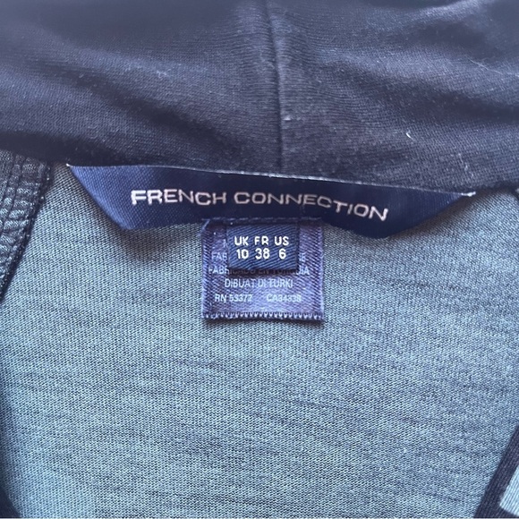 French Connection Black and Sage Maxi 6 - Picture 5 of 7